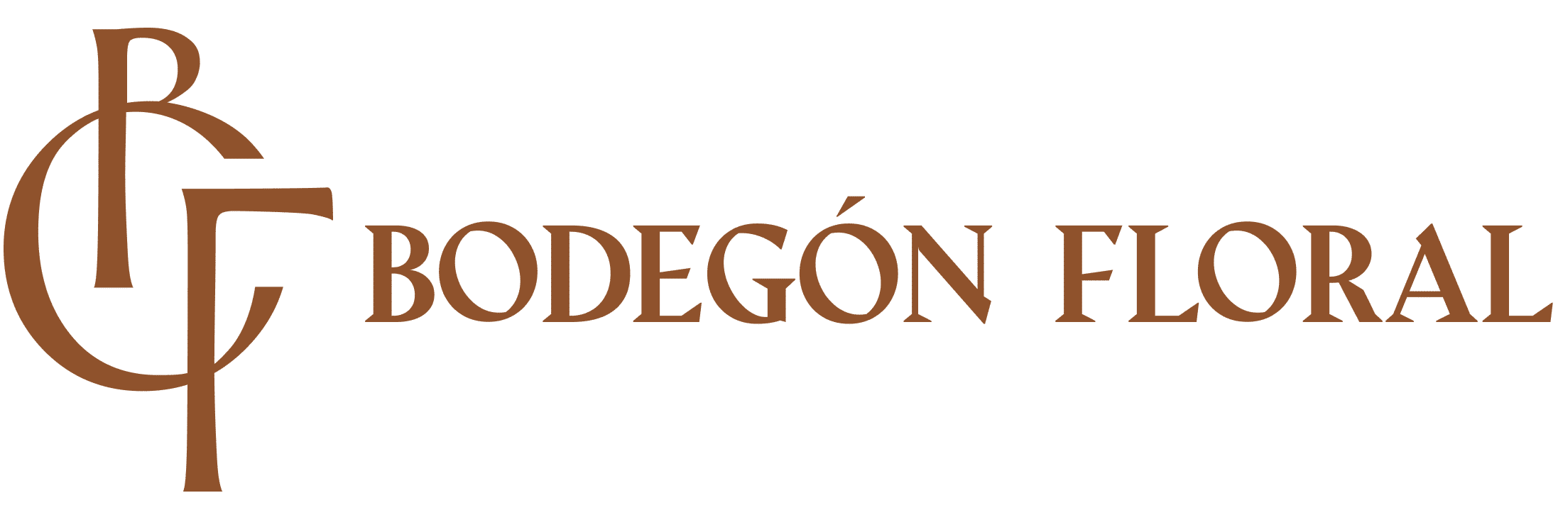 Bodegon Floral Logo Beige